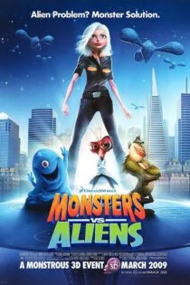 فیلم هیولاها علیه بیگانگان Monsters vs. Aliens 2009