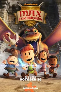 سریال Max and the Midknights 2024 انیمیشن مکس و شوالیه ها